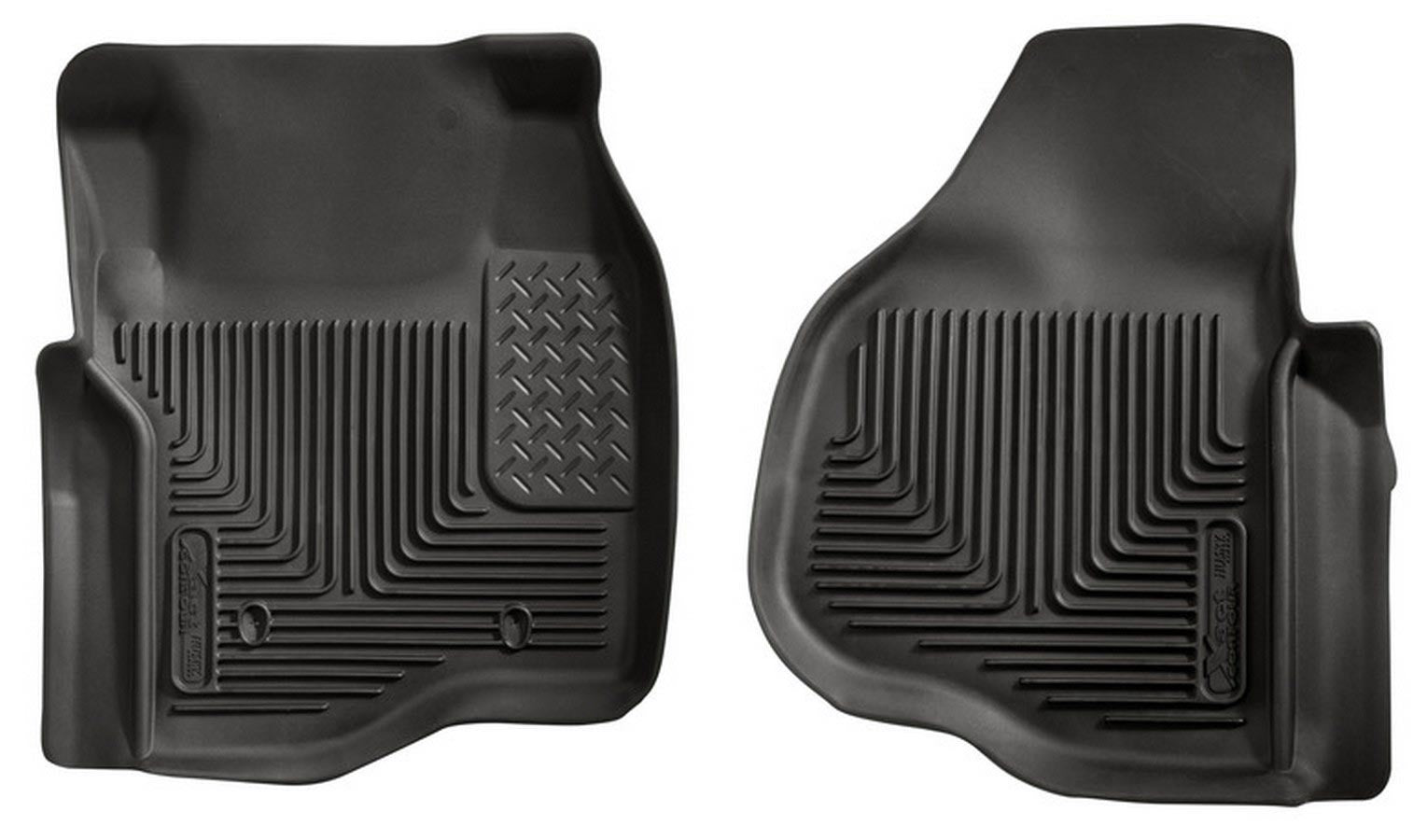 Husky Liners Ford X-Act Contour Front Floor Liners for Crew Cab Trucks