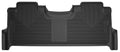 Husky Liners Ford X-Act Contour Floor Liners for Second Row, Crew Cab, Black Textured Plastic