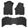 Husky Liners HSK53638 X-ACT Contour Front and Second Row Floor Liners for Ram Fullsize Trucks 2019-2024