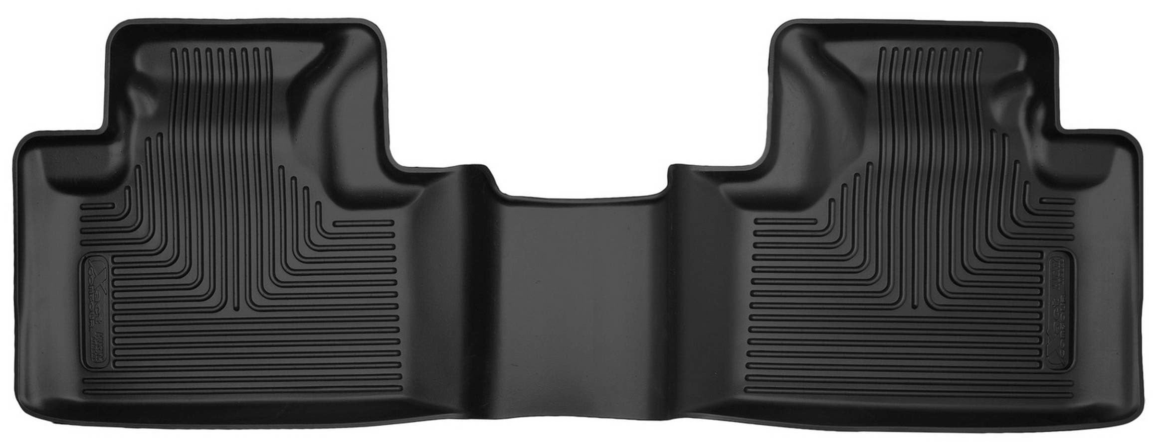 Husky Liners X-Act Contour Rear Floor Liners for Dodge and Jeep Midsize SUVs, Black