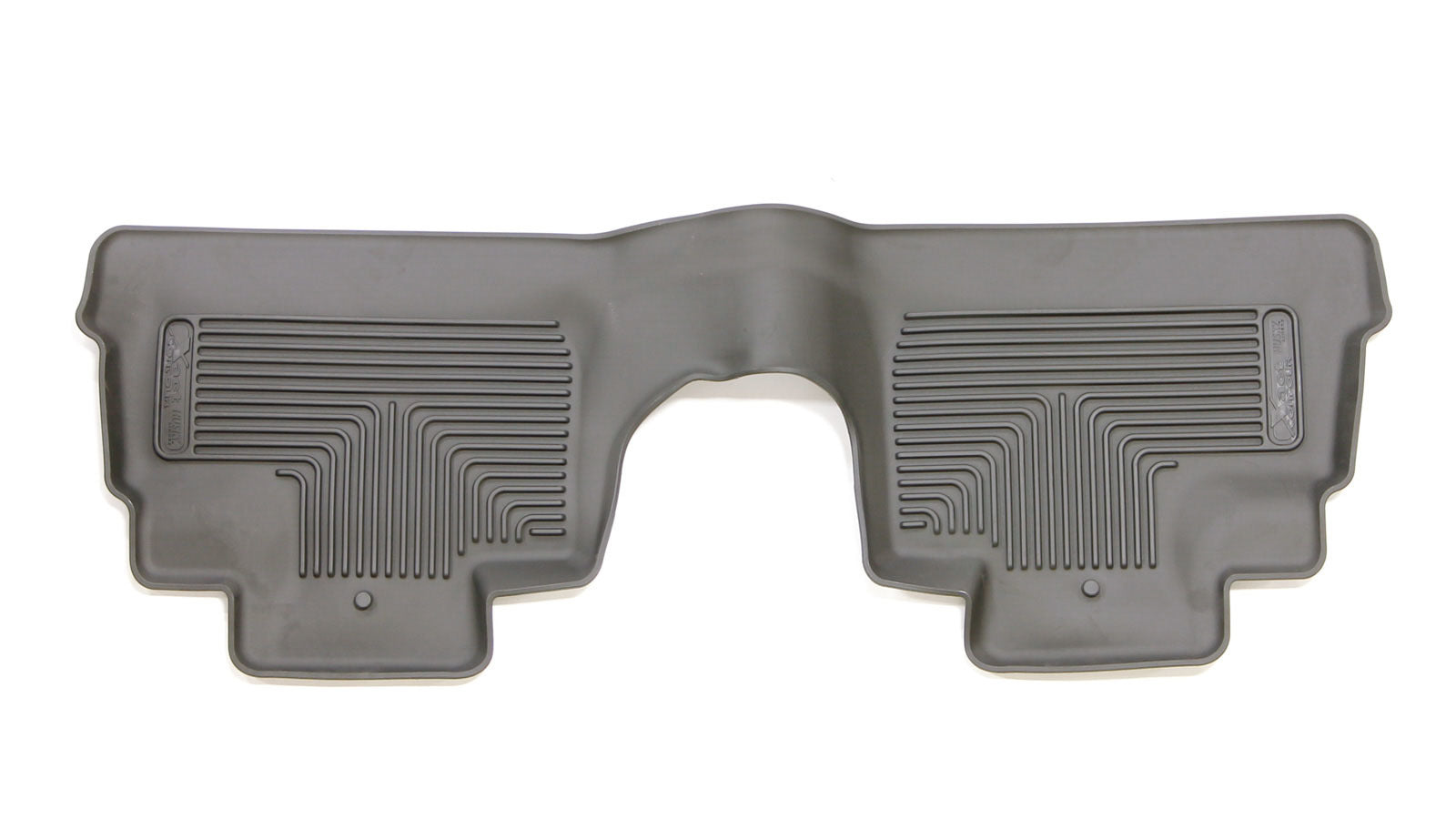Husky Liners HSK53671 Jeep X-Act Contour Floor Liners for 2nd Row, Black Textured Plastic