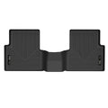Husky Liners X-Act Contour 2nd Row Floor Liners for Ford Compact Trucks (2021-2024), Plastic Black Textured Finish