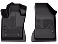 Husky Liners X-Act Contour Floor Liners for Dodge Hornet 2023-2024, Front Pair, Black Textured Plastic