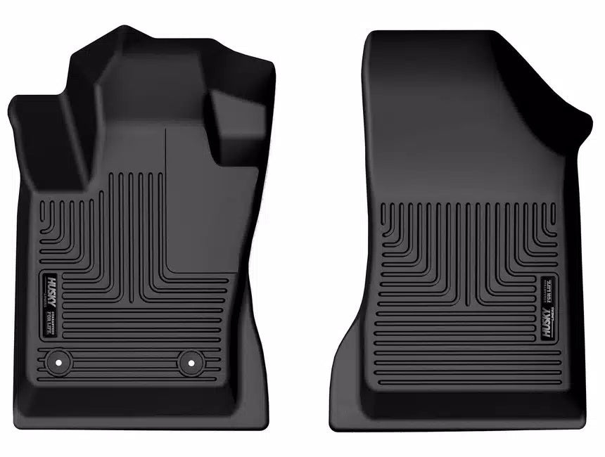 Husky Liners X-Act Contour Floor Liners for Dodge Hornet 2023-2024, Front Pair, Black Textured Plastic