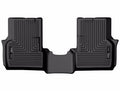 Husky Liners X-Act Contour Floor Liners for Dodge Hornet 2023-2024, Second Row, Black Textured Plastic