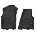 Husky Liners 54501 X-ACT Contour Front Floor Liners for Dodge Ram 1500 Crew and Quad Cab 2019, Black Textured Plastic