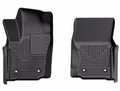 Husky Liners X-Act Contour Front Floor Liners for Toyota Midsize Trucks 2024, Black Textured Plastic Pair