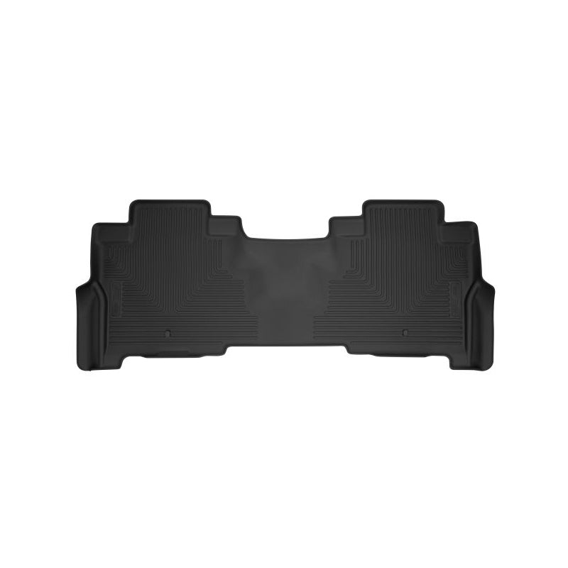 Husky Liners Ford X-Act Contour Floor Liners for Second Row, Black Textured Plastic, 2018-2019 Fullsize SUV