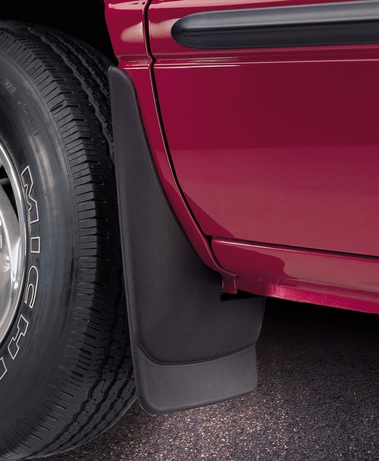 Husky Liners 56001 Mud Flaps for Dodge Ram 1994-2002, Front and Rear, Plastic, Black Textured Pair