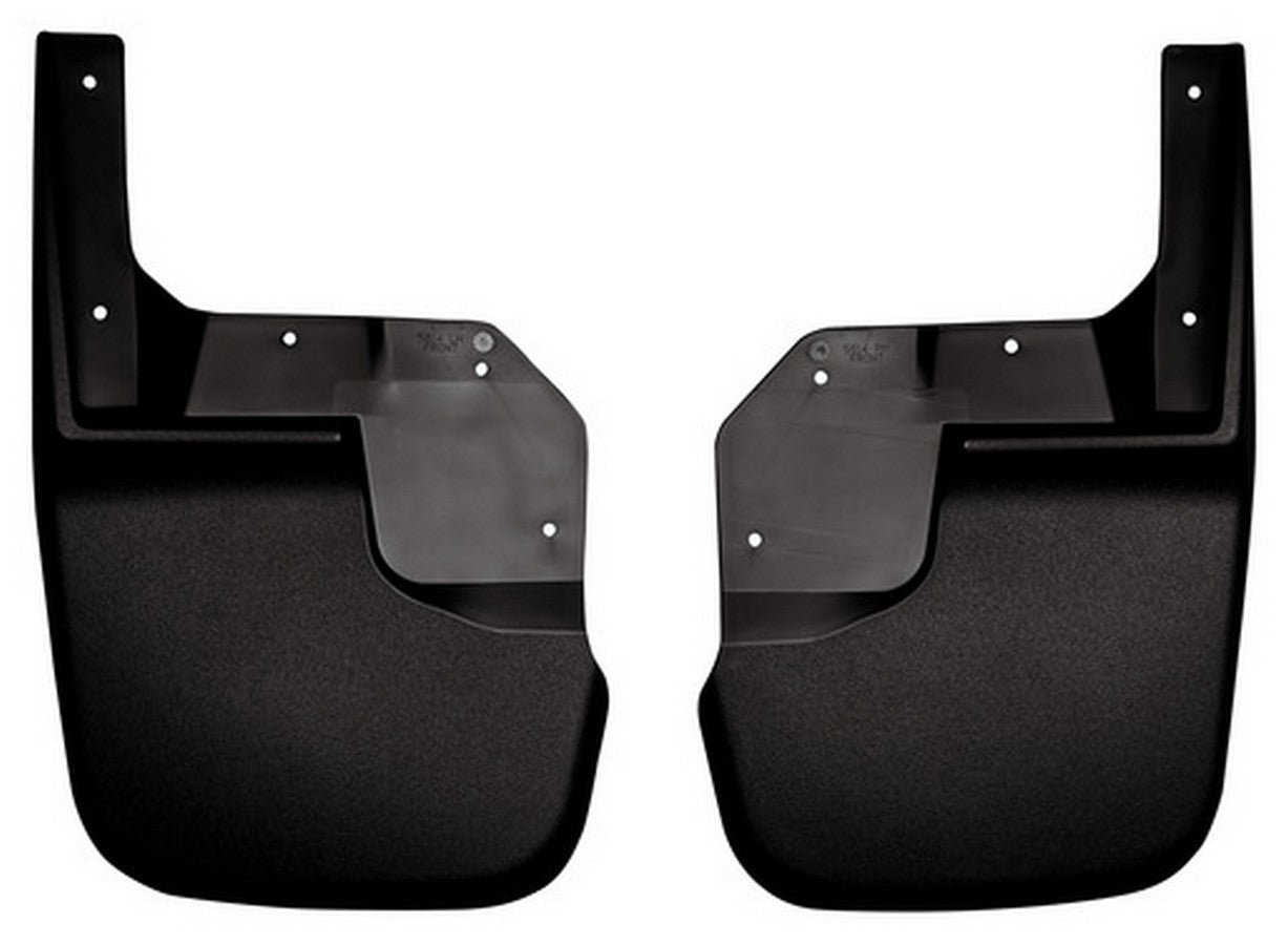 Husky Liners 56141 Front Mud Flaps for Jeep Wrangler JK 2007-2014, Plastic Black Textured Pair