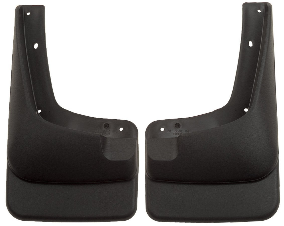 Husky Liners Part 56401 Front Mud Flaps for Ford F-250 and F-350 Super Duty, Black Textured Plastic Pair