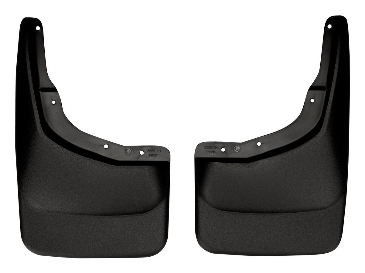 Husky Liners 56601 Front Mud Flaps for Ford F-150 2004-2013, Plastic Black Textured Pair