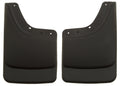 Husky Liners 57061 Rear Mud Flaps for Dodge Ram 2002-2009, Plastic, Black Textured Finish