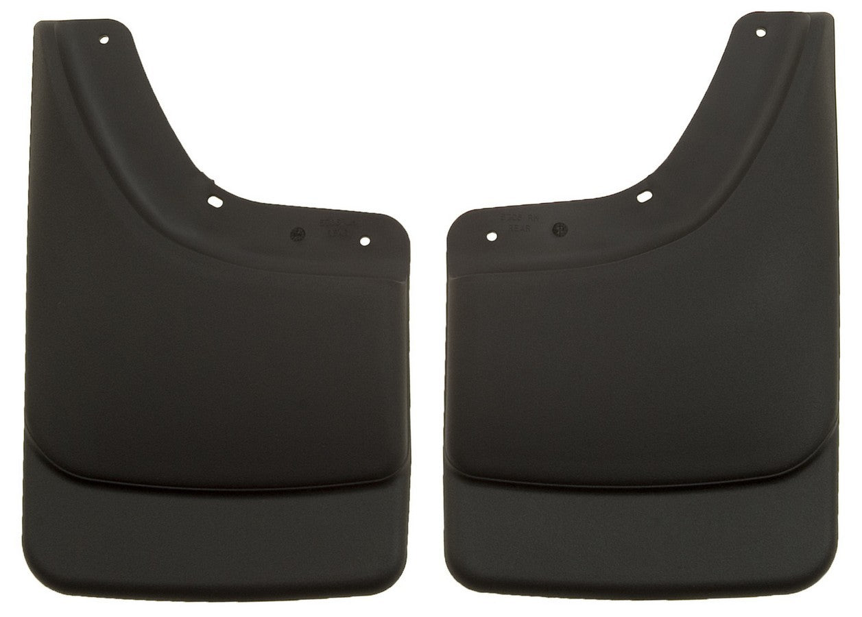 Husky Liners 57061 Rear Mud Flaps for Dodge Ram 2002-2009, Plastic, Black Textured Finish