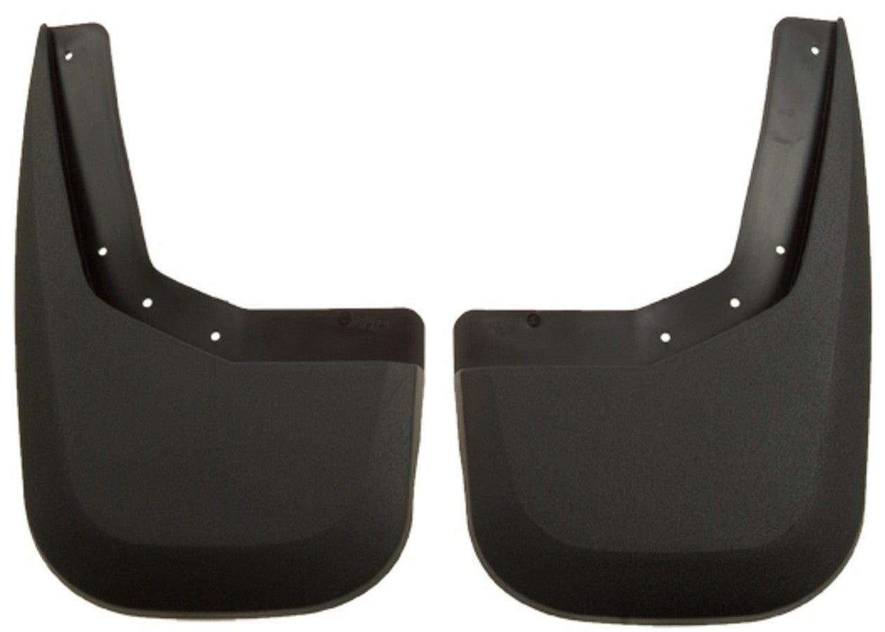 Husky Liners 57151 Rear Mud Flaps for Dodge Ram 1500 2009-2014 Black Textured Plastic Pair