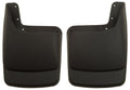 Husky Liners 57581 Rear Mud Flaps for Ford F-250 and F-350 Super Duty, 1999-2010, Black Textured Plastic