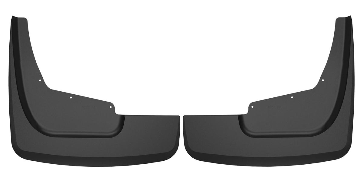 Husky Liners 57671 Rear Mud Flaps for GM Fullsize Trucks, Plastic, Black, Pair