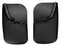 Husky Liners 57681 Rear Mud Flaps for Ford F-250 2011-2014, Black Textured Plastic