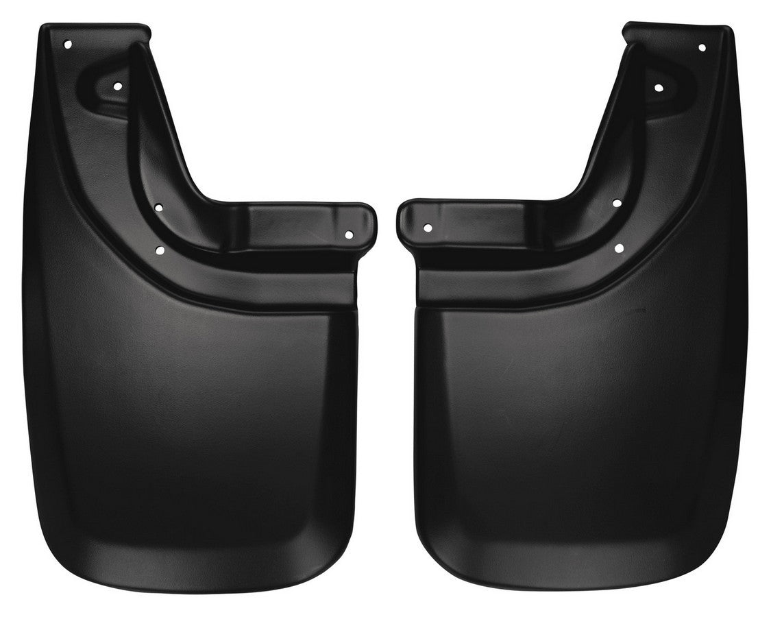 Husky Liners 57931 Rear Mud Flaps for Toyota Tacoma 2005-2014, Plastic, Black Textured Finish
