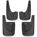 Husky Liners Mud Flap Set for Dodge Ram 2019-2024 Front and Rear, Plastic and Stainless Steel, Black Textured Finish
