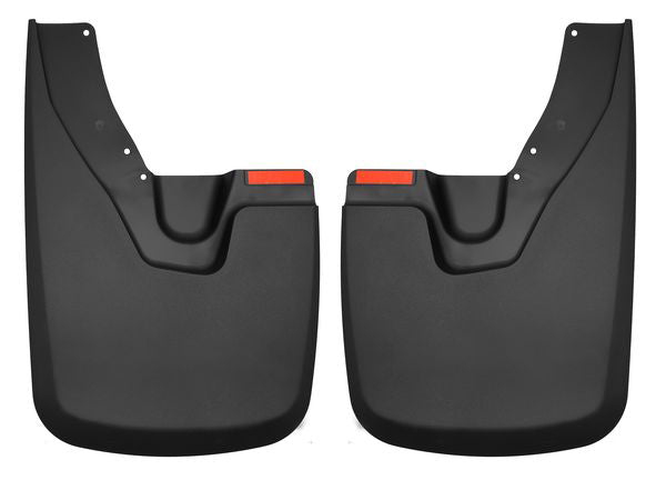 HUSKY LINERS 58051 Front Mud Flaps for Dodge Ram 2500, Plastic Black Textured