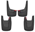 Husky Liners Mud Flap Set for Dodge Ram 2019-2024, Front and Rear, Plastic Black Textured Mud Guards