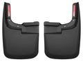 Husky Liners 58461 Front Mud Flaps for Ford F-250 2017-2022, Plastic, Black Textured Finish