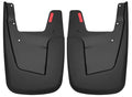 Husky Liners 59141 Rear Mud Flaps for Dodge Ram 1500 2019, Black Textured Finish