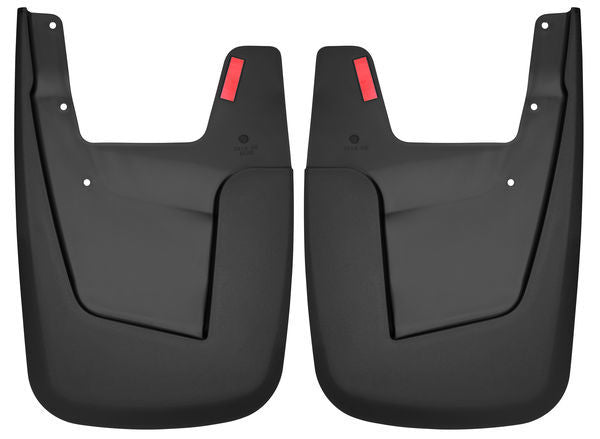 Husky Liners 59141 Rear Mud Flaps for Dodge Ram 1500 2019, Black Textured Finish