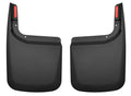 Husky Liners 59461 Rear Mud Flaps for Ford F-250 2017, Black Textured Plastic Pair
