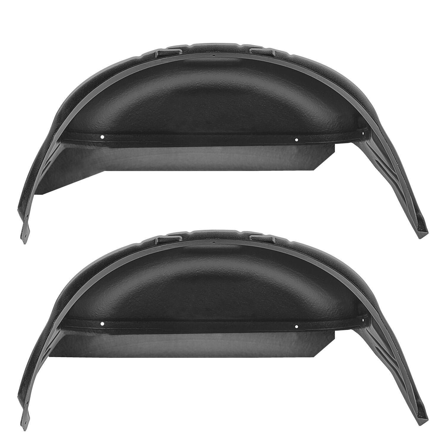 Husky Liners 79161 Rear Wheel Well Guards for Ford Fullsize Trucks (2021-2024), Black Plastic, Pair