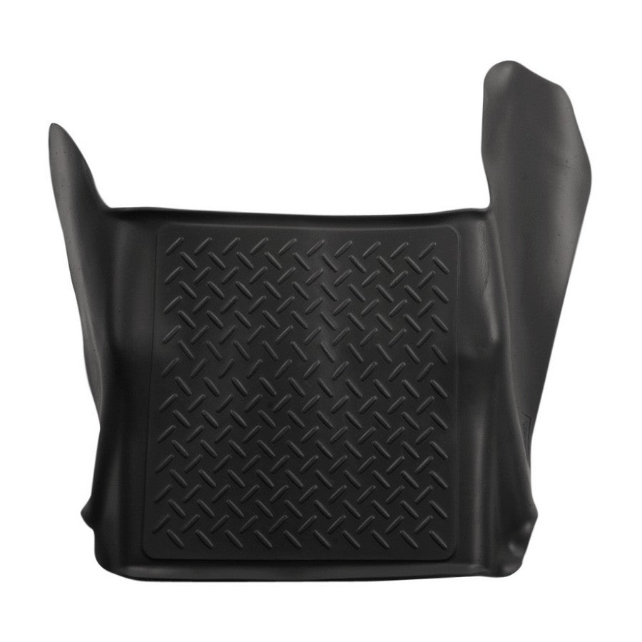 Husky Liners 83421 WeatherBeater Center Hump Floor Liner for Ford F-150 2009-2014, Black Textured Plastic