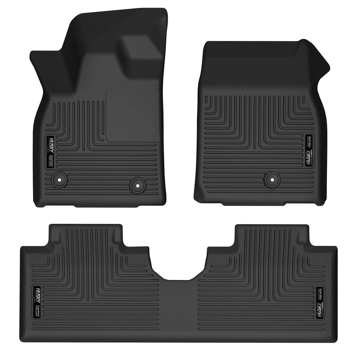 Husky Liners 95071 WeatherBeater Series Front and Second Row Floor Liners for Ford Mustang Mach-E 2021-2024