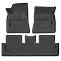 Husky Liners WeatherBeater Series Front and Second Row Floor Liners for Tesla Model 3 2017-2023
