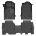 Husky Liners 95301 WeatherBeater Series Front and Second Row Floor Liners for Ford Midsize SUVs 2021-2024