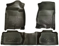Husky Liners 98211 WeatherBeater Front and Second Row Floor Liners for 2007-2013 GM Crew Cab Pickup Trucks
