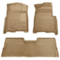 Husky Liners WeatherBeater Front and Second Row Floor Liners for Ford F-150 Super Cab 2009-2013