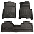 Husky Liners 98341 WeatherBeater Front and Second Row Floor Liners for 2009-2013 Ford F-150 Super Cab
