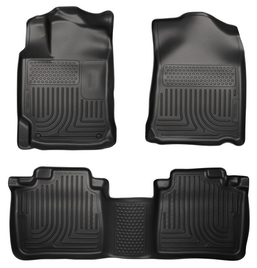 Husky Liners 98541 WeatherBeater Front and Second Row Floor Liners for Toyota Venza 2009-2011