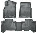 Husky Liners 98571 WeatherBeater Front and Second Row Floor Liners for Toyota Midsize SUVs (2010-2013)