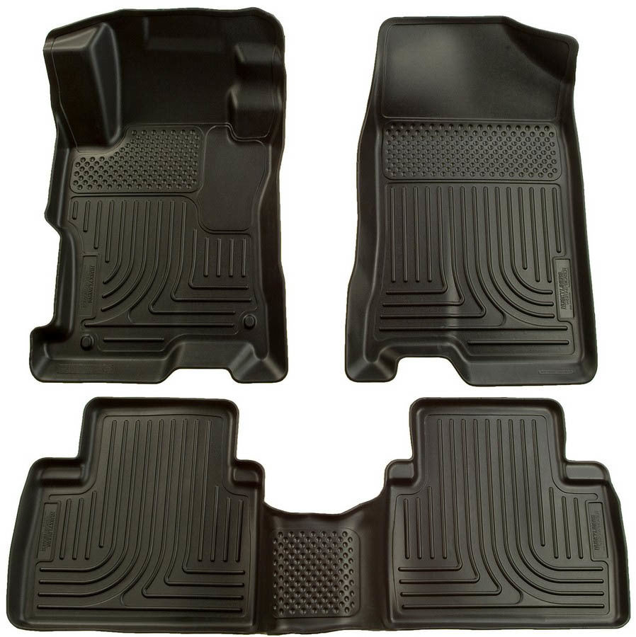 Husky Liners 98601 WeatherBeater Front and Second Row Floor Liners for Nissan Altima 2007-2012