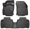 Husky Liners WeatherBeater Front and Second Row Floor Liners for Ford Midsize SUVs 2015-2024