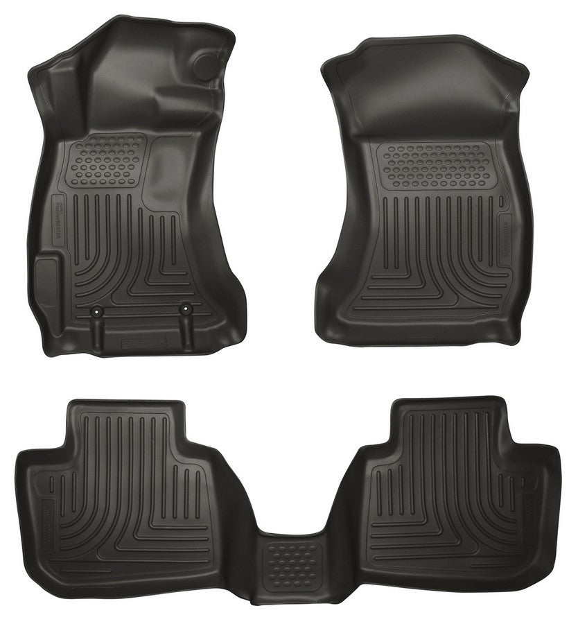 Husky Liners 98841 WeatherBeater Front and Second Row Floor Liners for Subaru Legacy 2010-2012