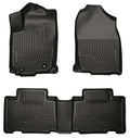 Husky Liners WeatherBeater Front and Second Row Floor Liners for Toyota Compact SUV 2013-2018