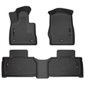 Husky Liners WeatherBeater Front and Second Row Floor Liners for Ford Midsize SUVs