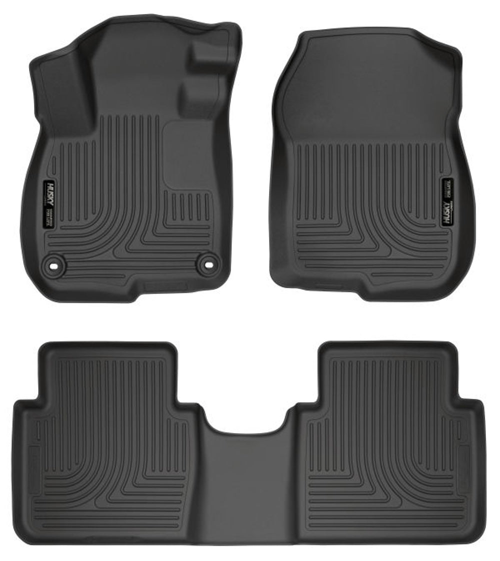 Husky Liners HSK99401 WeatherBeater Front and Second Row Floor Liners for Honda CR-V 2017-2020