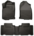 Husky Liners WeatherBeater Front and Second Row Floor Liners for Toyota MC Platform 2014-2019