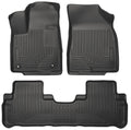 Husky Liners WeatherBeater Front and Second Row Floor Liners for Toyota Midsize SUVs