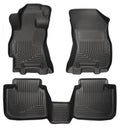 Husky Liners WeatherBeater Front and Second Row Floor Liners for Subaru Legacy and Outback 2015-2019