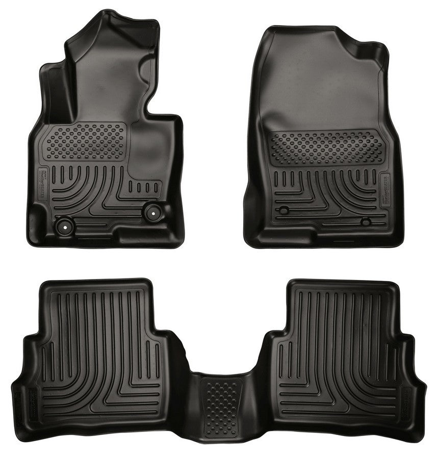 Husky Liners WeatherBeater Front and Second Row Floor Liners for Mazda CX-5 2013-2016